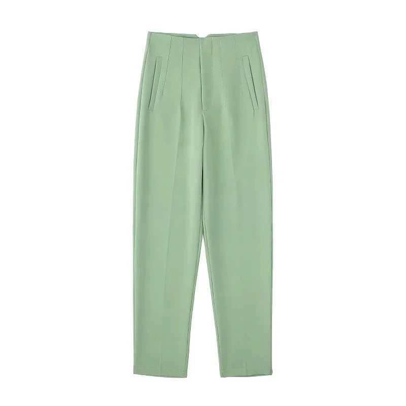 Fashion Office Wear High waist Pants for Women