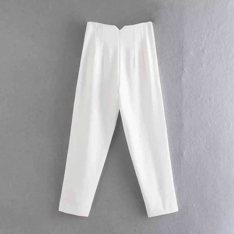 Fashion Office Wear High waist Pants for Women