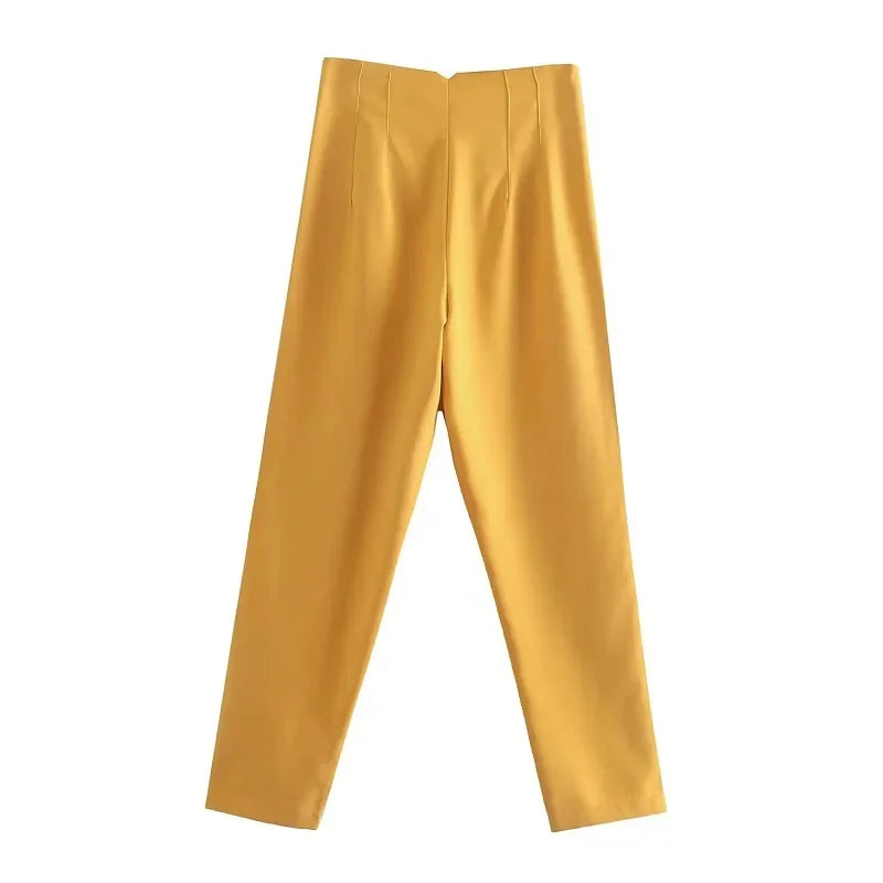 Fashion Office Wear High waist Pants for Women