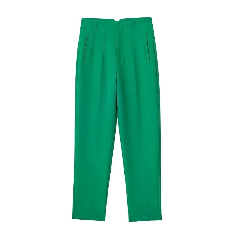 Fashion Office Wear High waist Pants for Women